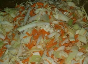 Una foto de Ensalada de repollo