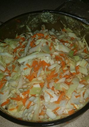 Una foto de Ensalada de repollo