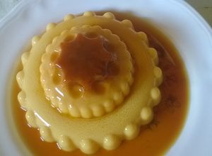 Una foto de Flan cremoso a la canela (fácil y rápido) en olla Express