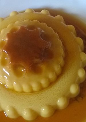 Una foto de Flan cremoso a la canela (fácil y rápido) en olla Express