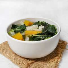 Sayur Bening Bayam Kol Labu-レシピのメイン写真