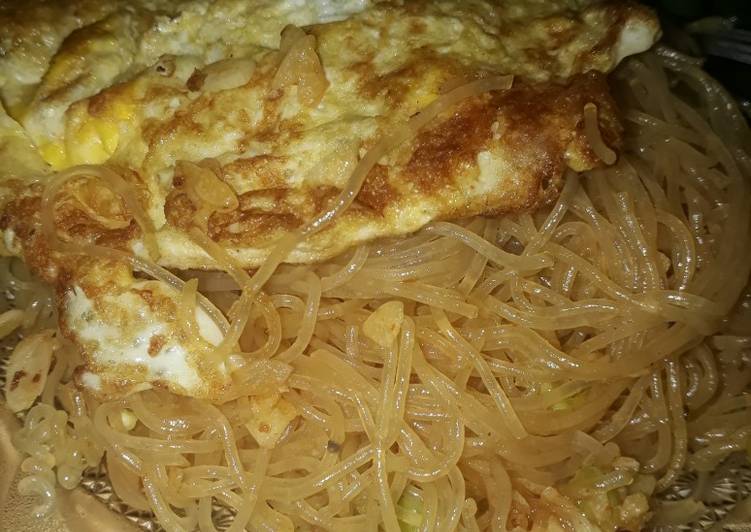 Mie jagung goreng anak kos