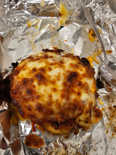 A picture of Parmesan Chicken.