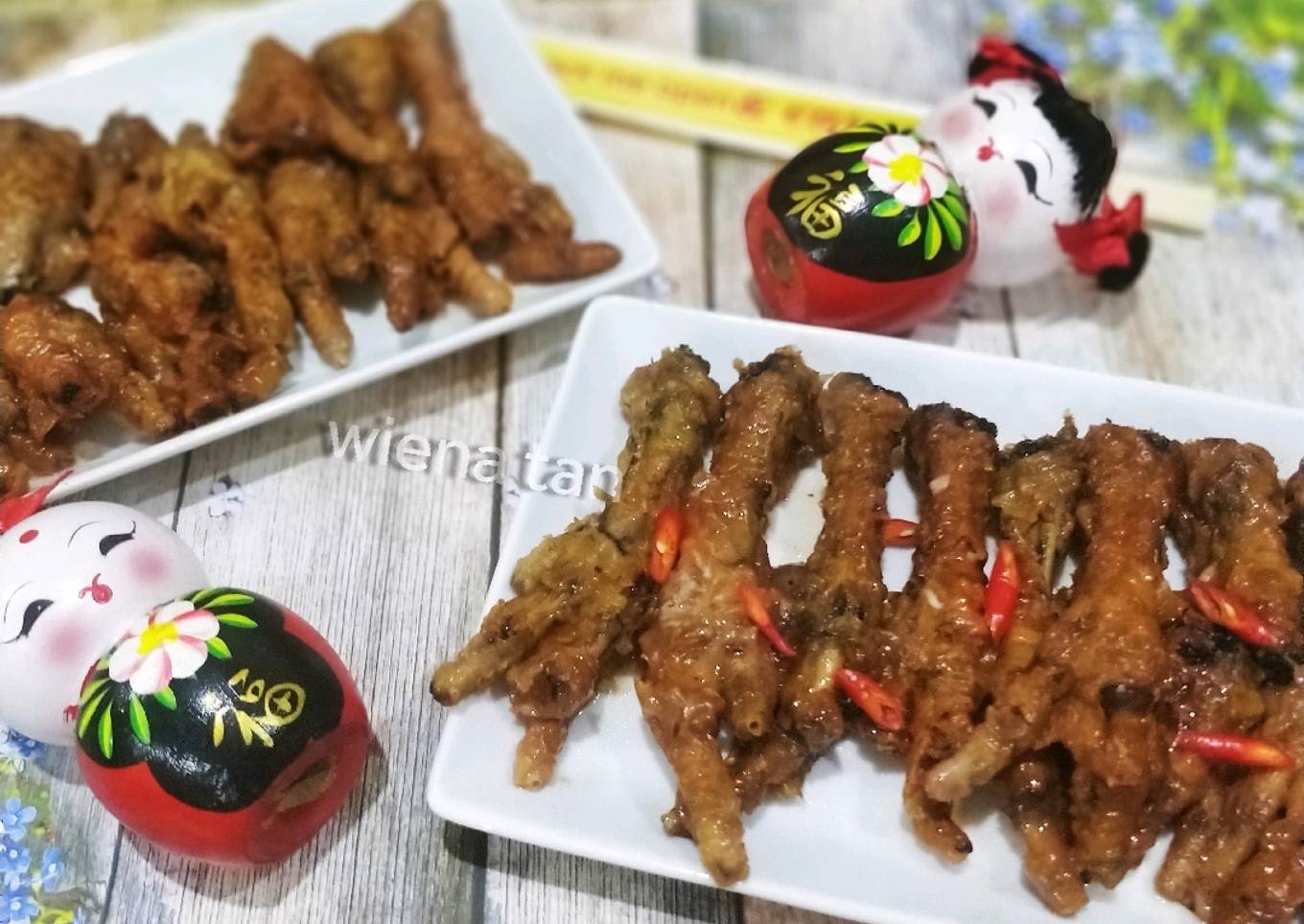 Angsio Ceker Ayam 点心