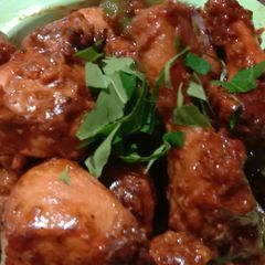 A picture of Chilli Chicken.