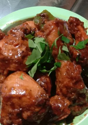 A picture of Chilli Chicken.