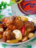 Braised Chicken Thighs with Lima Beans