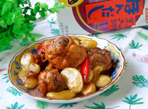 皇帝豆燒雞腿 的食譜成品照片