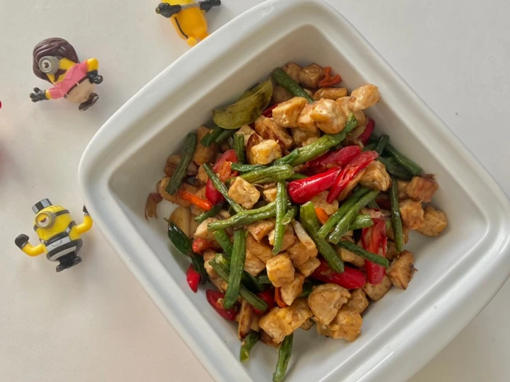 Cara Mudah Membikin Resep Oseng tempe kacang panjang by Chef Renata Moeloek yang Lezat Sekali Anti Ribet, Sempurna