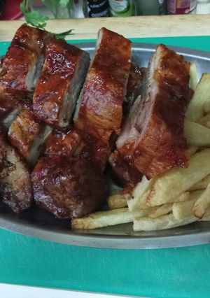 Una foto de Costillas BBQ