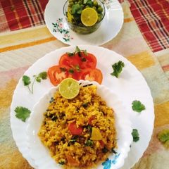 A picture of Vegetable Pulao / Masala Pulao/ mix veg pulao.