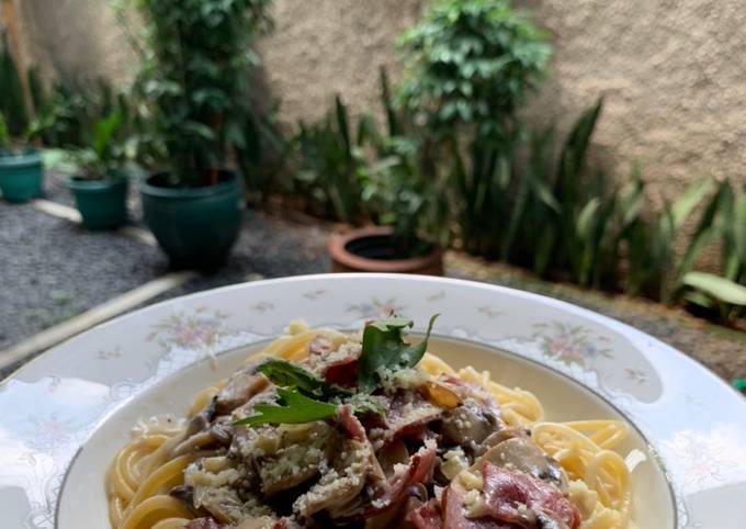 Resep Creamy Mushroom Pasta Oleh Jessica Laurent Cookpad