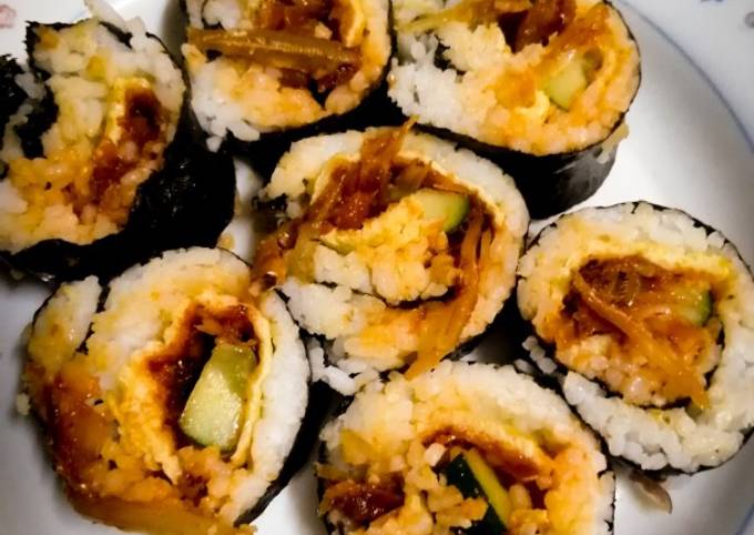 Recipe: Yummy Sushi Nasi Lemak