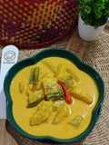 Gulai Kuning Timun Tua Bersama Ikan Masin