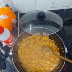 A picture of Bacon Pasta.