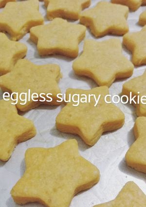 Foto resep Eggless Sugary Cookies