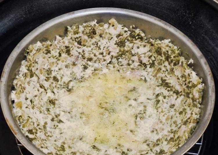 Bagaimana Menyiapkan Daging ayam kukus sayur asin enak dan simple banget Anti Gagal