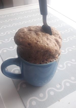 Una foto de Torta en taza 🧁☕