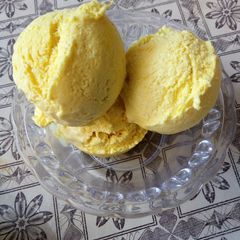 A picture of Mango Icecream.