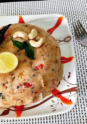 A picture of Rawa upma.