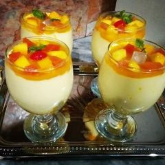 A picture of Mango Mousse😋💛.