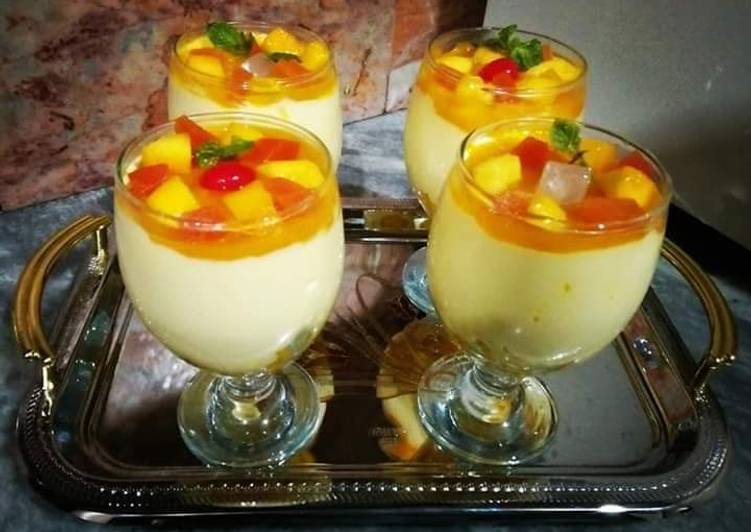 How to Make Quick Mango Mousse😋💛