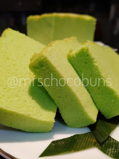 Foto resep Pandan Santan Ogura Cake