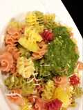 Pasta de Quinoa con salsa al pesto