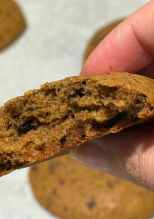 Φωτογραφία της συνταγής Soft cookies με αμυγδαλοβούτυρο (χωρίς ζάχαρη)