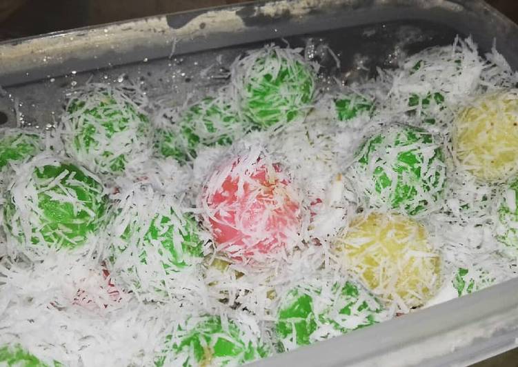 Rainbow Klepon Tanpa Kapur Sirih