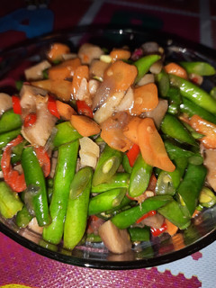 Foto resep 13) Tumis Buncis Wortel Baso