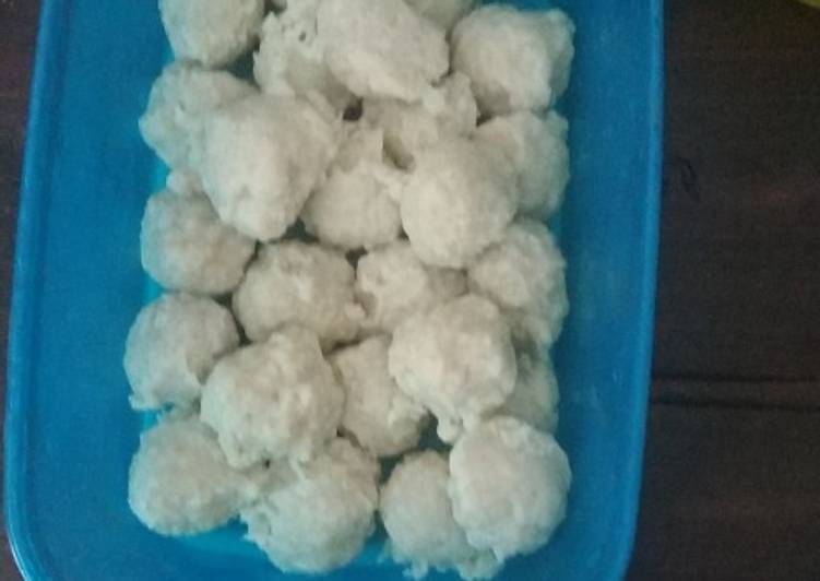 Bakso ayam home made