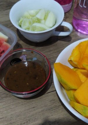 Foto resep Rujak buah