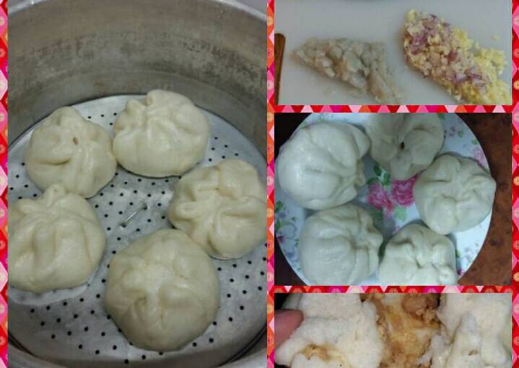 Bakpao isi Ayam/bangkuang