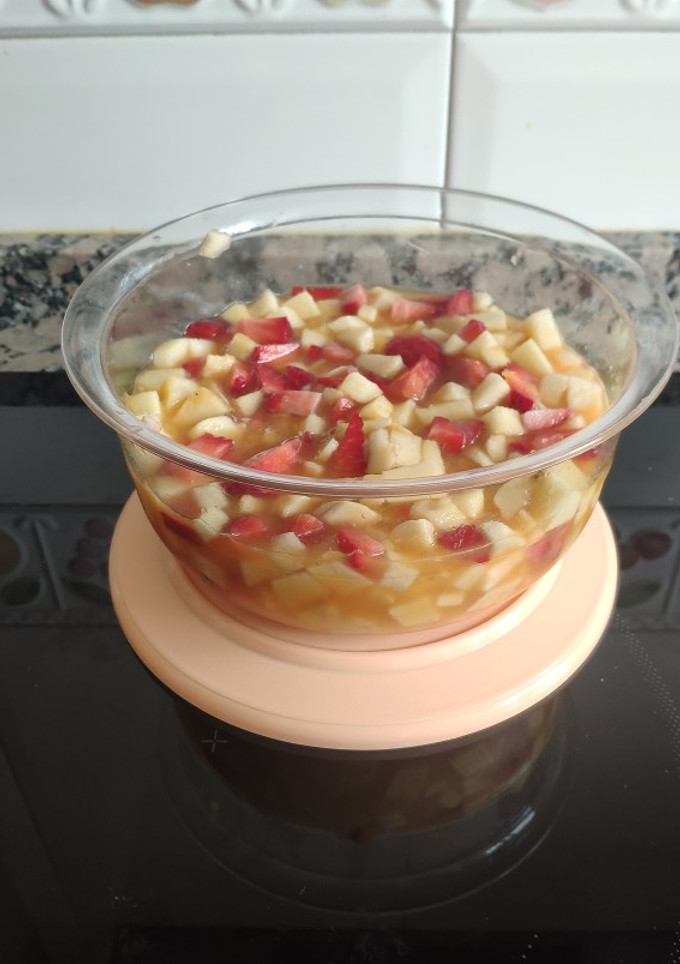 Una foto de Macedonia de Frutas