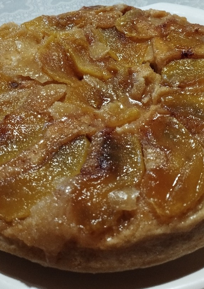 Una foto de Torta invertida de manzana sin harina de trigo en Essen 🍎🍏