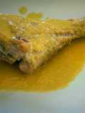 Muslos de pavo en salsa de cerveza negra