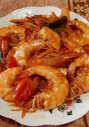 Foto resep Udang saus padang