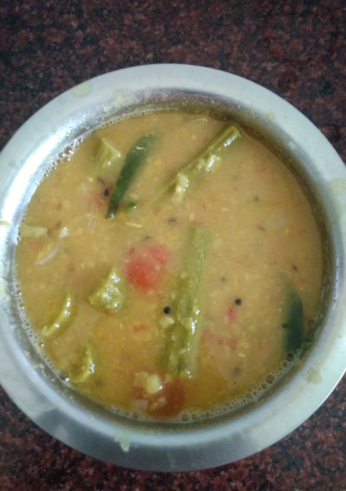 முருங்கைக்காய் சாம்பார் செய்முறை முக்கிய புகைப்படம்