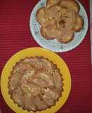 Tortita de avena y manzana