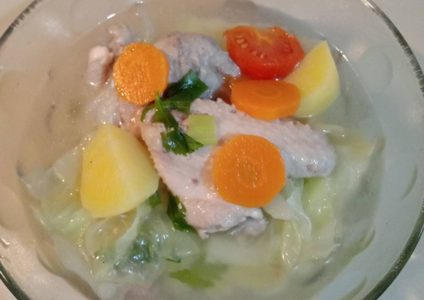 Sayur Sop Ayam Sederhana