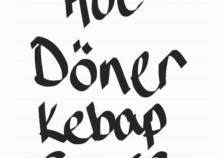 Hot doner kebab sauce (1)