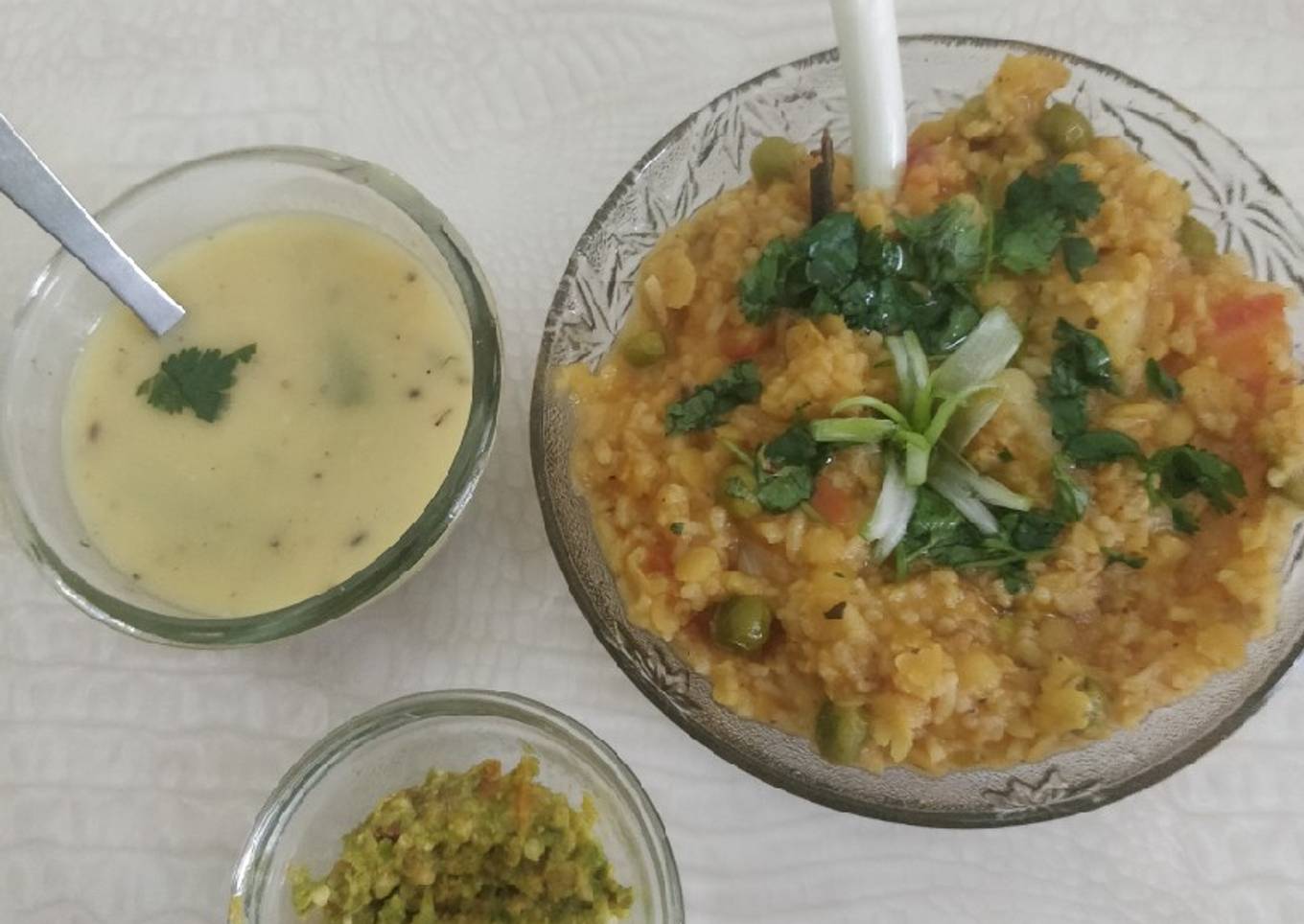 Vegetables healthy khichdi