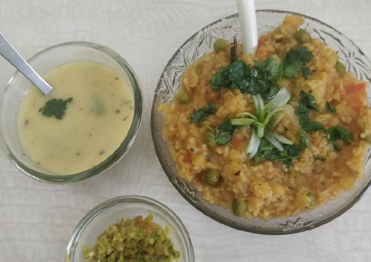 Recipe of Super Quick Vegetables healthy khichdi