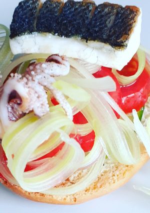 Foto di Trancio di branzino in versione fingerfood