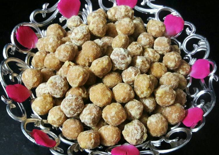 Recipe of DietPerfect Butter Mini Ladoos
