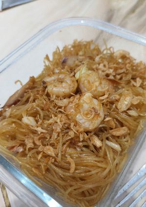 Foto resep Bihun Goreng Udang Sosis ala anak Kos