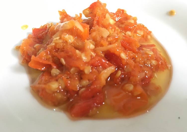 Cara Buat Sambel Goang Matang Yang Mudah