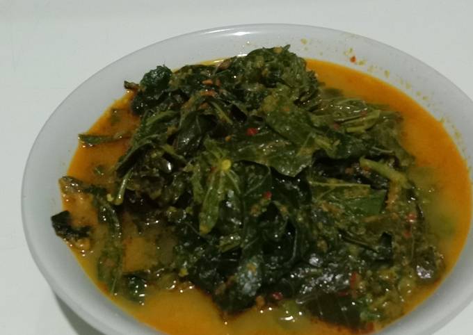 Resep Gulai daun singkong Anti Gagal