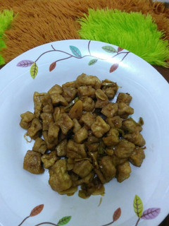 Foto resep Oseng tahu darurat